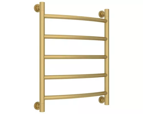 Приобрести Полотенцесушитель водяной 600х500 золотой матовый Сунержа Галант+ 032-0200-6050 в магазине сантехники Santeh-Crystal.ru