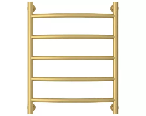 Приобрести Полотенцесушитель водяной 600х500 золотой матовый Сунержа Галант+ 032-0200-6050 в магазине сантехники Santeh-Crystal.ru