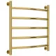 Заказать Полотенцесушитель водяной 600х600 золотой Сунержа Галант+ 03-0200-6060 в магазине сантехники Santeh-Crystal.ru