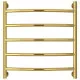 Заказать Полотенцесушитель водяной 600х600 золотой Сунержа Галант+ 03-0200-6060 в магазине сантехники Santeh-Crystal.ru