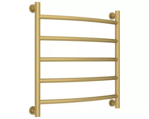 Купить Полотенцесушитель водяной 600х600 золотой матовый Сунержа Галант+ 032-0200-6060 в магазине сантехники Santeh-Crystal.ru