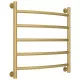 Купить Полотенцесушитель водяной 600х600 золотой матовый Сунержа Галант+ 032-0200-6060 в магазине сантехники Santeh-Crystal.ru