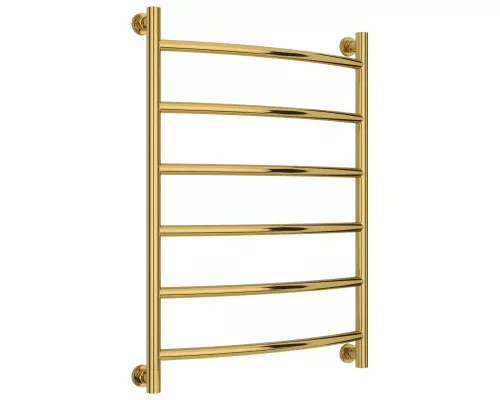 Заказать Полотенцесушитель водяной 800х600 золотой Сунержа Галант+ 03-0200-8060 в магазине сантехники Santeh-Crystal.ru