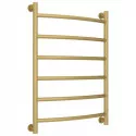 Полотенцесушитель водяной 800х600 золотой матовый Сунержа Галант+ 032-0200-8060