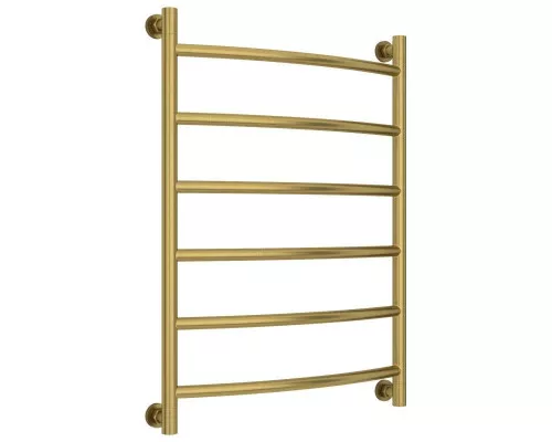 Купить Полотенцесушитель водяной 800х600 состаренная латунь Сунержа Галант+ 051-0200-8060 в магазине сантехники Santeh-Crystal.ru