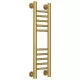 Заказать Полотенцесушитель водяной 600х150 золотой матовый Сунержа Богема+ 032-0220-6015 в магазине сантехники Santeh-Crystal.ru