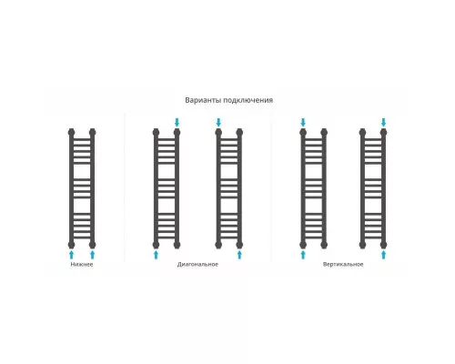Приобрести Полотенцесушитель водяной 800х150 шампань матовая Сунержа Богема+ 022-0220-8015 в магазине сантехники Santeh-Crystal.ru