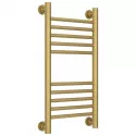 Полотенцесушитель водяной 600х300 золотой матовый Сунержа Богема+ 032-0220-6030