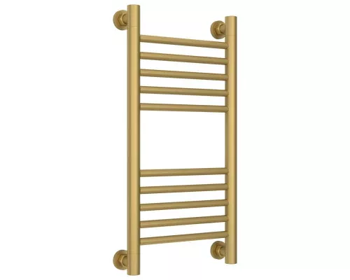 Заказать Полотенцесушитель водяной 600х300 золотой матовый Сунержа Богема+ 032-0220-6030 в магазине сантехники Santeh-Crystal.ru