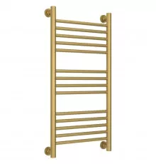 Полотенцесушитель водяной 800х400 золотой матовый Сунержа Богема+ 032-0220-8040
