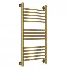 Полотенцесушитель водяной 800х400 состаренная латунь Сунержа Богема+ 051-0220-8040