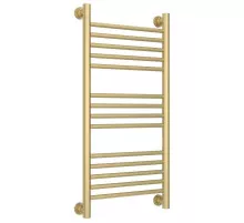 Полотенцесушитель водяной 800х400 перемычка выгнутая шампань матовая Сунержа Богема+ 022-0221-8040