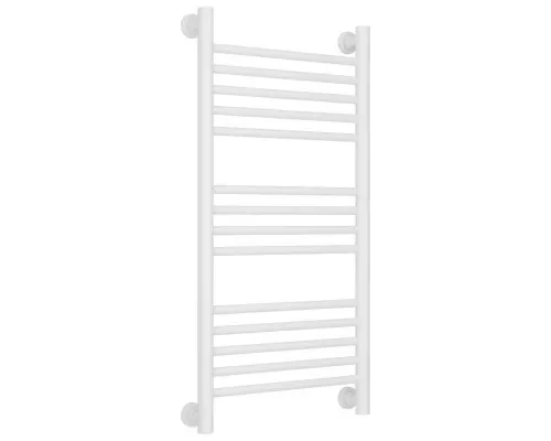 Купить Полотенцесушитель водяной 800х400 перемычка выгнутая белый матовый Сунержа Богема+ 30-0221-8040 в магазине сантехники Santeh-Crystal.ru