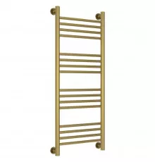 Полотенцесушитель водяной 1000х400 перемычка выгнутая состаренная латунь Сунержа Богема+ 051-0221-1040