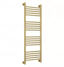 Полотенцесушитель водяной 1200х400 золотой матовый Сунержа Богема+ 032-0220-1240