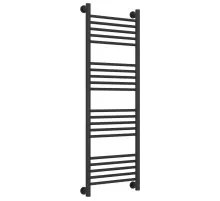 Полотенцесушитель водяной 1200х400 перемычка выгнутая темный титан муар Сунержа Богема+ 15-0221-1240