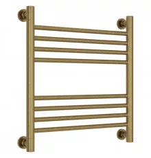 Полотенцесушитель водяной 500х500 перемычка выгнутая состаренная бронза Сунержа Богема+ 05-0221-5050