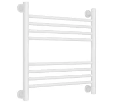 Полотенцесушитель водяной 500х500 перемычка выгнутая белый глянец Сунержа Богема+ 12-0221-5050