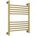 Полотенцесушитель водяной 600х500 золотой матовый Сунержа Богема+ 032-0220-6050