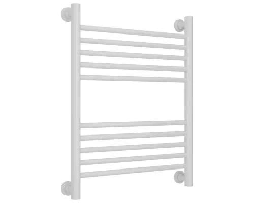 Заказать Полотенцесушитель водяной 600х500 перемычка выгнутая белый глянец Сунержа Богема+ 12-0221-6050 в магазине сантехники Santeh-Crystal.ru