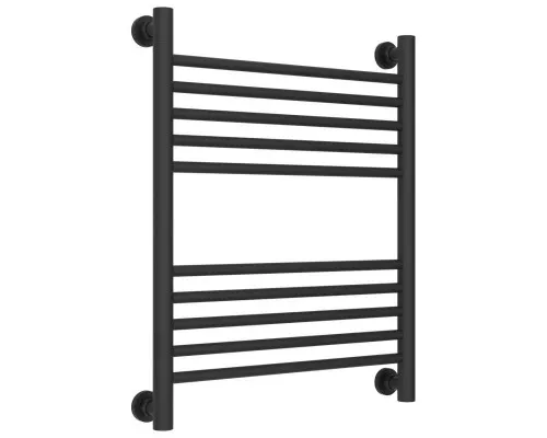 Заказать Полотенцесушитель водяной 600х500 перемычка выгнутая темный титан муар Сунержа Богема+ 15-0221-6050 в магазине сантехники Santeh-Crystal.ru