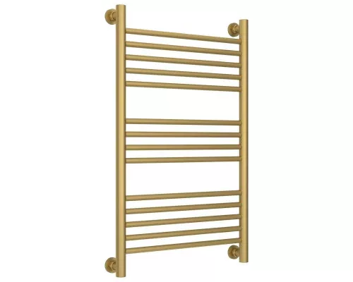 Приобрести Полотенцесушитель водяной 800х500 золотой матовый Сунержа Богема+ 032-0220-8050 в магазине сантехники Santeh-Crystal.ru