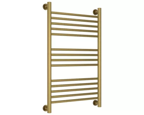 Купить Полотенцесушитель водяной 800х500 состаренная латунь Сунержа Богема+ 051-0220-8050 в магазине сантехники Santeh-Crystal.ru