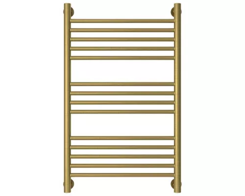 Купить Полотенцесушитель водяной 800х500 состаренная латунь Сунержа Богема+ 051-0220-8050 в магазине сантехники Santeh-Crystal.ru