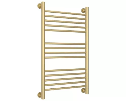 Приобрести Полотенцесушитель водяной 800х500 перемычка выгнутая шампань матовая Сунержа Богема+ 022-0221-8050 в магазине сантехники Santeh-Crystal.ru