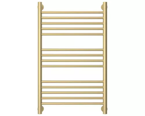 Приобрести Полотенцесушитель водяной 800х500 перемычка выгнутая шампань матовая Сунержа Богема+ 022-0221-8050 в магазине сантехники Santeh-Crystal.ru