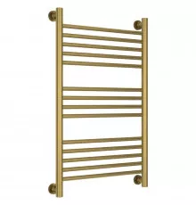 Полотенцесушитель водяной 800х500 перемычка выгнутая состаренная латунь Сунержа Богема+ 051-0221-8050