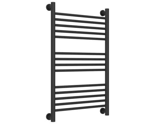 Купить Полотенцесушитель водяной 800х500 перемычка выгнутая темный титан муар Сунержа Богема+ 15-0221-8050 в магазине сантехники Santeh-Crystal.ru