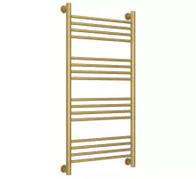 Полотенцесушитель водяной 1000х500 перемычка выгнутая золотой матовый Сунержа Богема+ 032-0221-1050