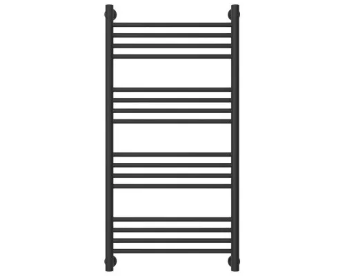 Заказать Полотенцесушитель водяной 1000х500 перемычка выгнутая темный титан муар Сунержа Богема+ 15-0221-1050 в магазине сантехники Santeh-Crystal.ru