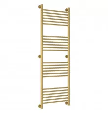 Полотенцесушитель водяной 1500х500 перемычка выгнутая золотой матовый Сунержа Богема+ 032-0221-1550