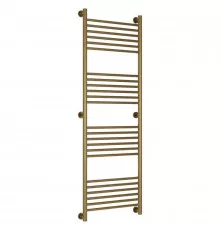 Полотенцесушитель водяной 1500х500 перемычка выгнутая состаренная бронза Сунержа Богема+ 05-0221-1550