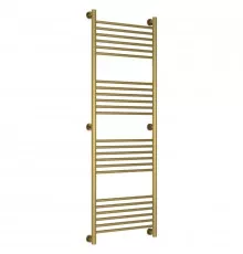 Полотенцесушитель водяной 1500х500 перемычка выгнутая состаренная латунь Сунержа Богема+ 051-0221-1550