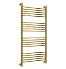 Полотенцесушитель водяной 1200х600 перемычка выгнутая золотой Сунержа Богема+ 03-0221-1260