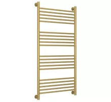 Полотенцесушитель водяной 1200х600 перемычка выгнутая золотой матовый Сунержа Богема+ 032-0221-1260