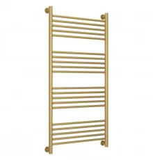 Полотенцесушитель водяной 1200х600 перемычка выгнутая золотой матовый Сунержа Богема+ 032-0221-1260