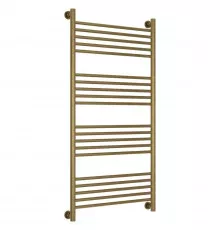 Полотенцесушитель водяной 1200х600 перемычка выгнутая состаренная бронза Сунержа Богема+ 05-0221-1260