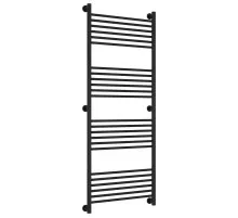 Полотенцесушитель водяной 1500х600 перемычка выгнутая черный матовый Сунержа Богема+ 31-0221-1560