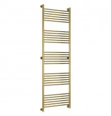 Полотенцесушитель водяной 1900х600 перемычка выгнутая золотой Сунержа Богема+ 03-0221-1960