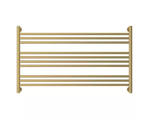 Заказать Полотенцесушитель водяной 600х1100 золотой матовый Сунержа Богема L 032-0202-6011 в магазине сантехники Santeh-Crystal.ru