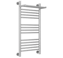 Полотенцесушитель водяной 800х400 сатин Сунержа Богема с полкой+ 071-0223-8040