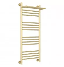 Полотенцесушитель водяной 1000х400 шампань матовая Сунержа Богема с полкой+ 022-0223-1040