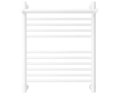 Заказать Полотенцесушитель водяной 600х500 белый матовый Сунержа Богема с полкой+ 30-0223-6050 в магазине сантехники Santeh-Crystal.ru