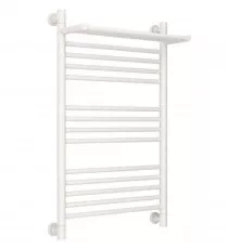 Полотенцесушитель водяной 800х500 античное белое золото Сунержа Богема с полкой+ 10-0223-8050