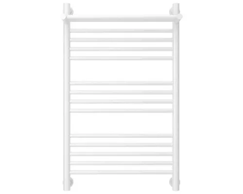 Приобрести Полотенцесушитель водяной 800х500 белый глянец Сунержа Богема с полкой+ 12-0223-8050 в магазине сантехники Santeh-Crystal.ru