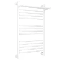 Полотенцесушитель водяной 800х500 белый матовый Сунержа Богема с полкой+ 30-0223-8050